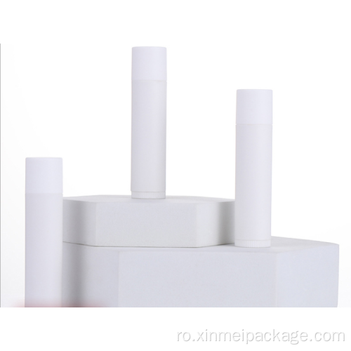 4,2g recipiente de tuburi cu balsam de buze rotunde PP